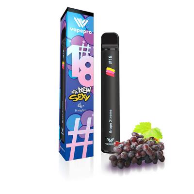 Vapepro #18 Grape Xtreme 0mg 2ml